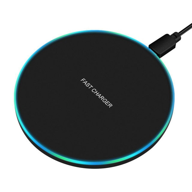 10W Fast Wireless Charger For Andoird/iPhone