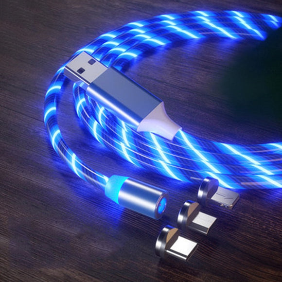 Glow LED Lighting Fast Charging Magnetic USB Type C